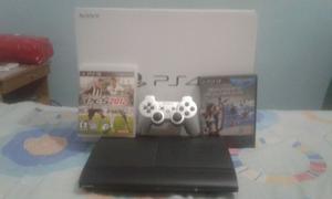 Ps3 Superslim 500gb - Joystick. + 2 Juegos De Regalo!!