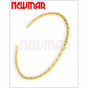 Pulsera Oro Paris 18 K 19 Cm 1.4 Grs Mujer Hombre