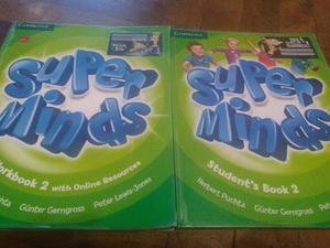 Superminds 2 book Andrés workbook