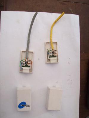 dos rosetas rj45