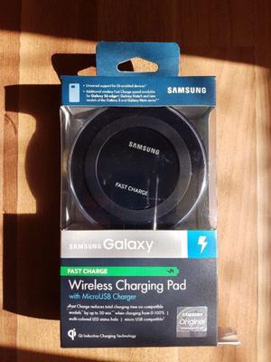 Cargador Rápido inalambrico Samsung Wireles Charging Fast