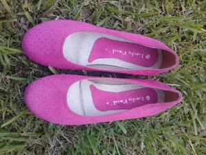 Chatitas color rosa 37