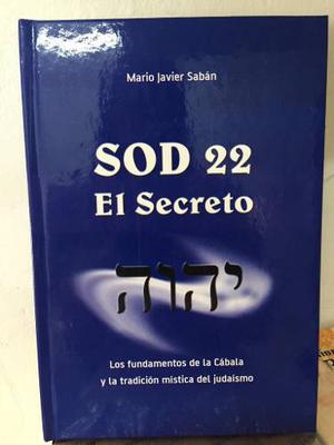 Libro Sod 22, El Secreto, De Mario Saban