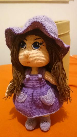 Muñeca personalizada crochet