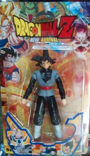 Muñeco Dragon Ball Super Goku Black Negro Articulado 13 Cm