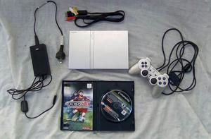 Playstation 2 Chipeada 1 Joystick Y Juego Original