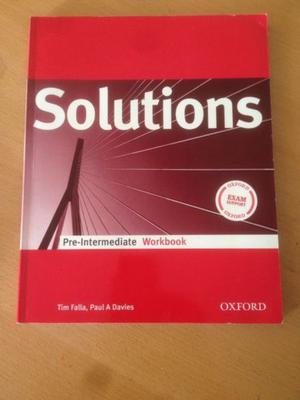 Solutions Pre Intermediate - Workbook (oxford)