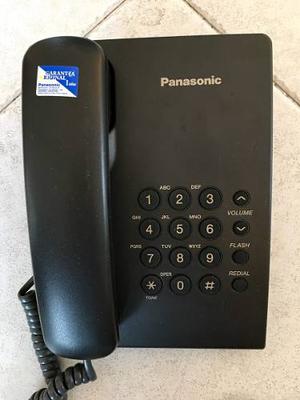 Teléfono Panasonic Kx-ts500ag De Mesa Color Negro
