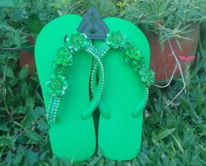 Hermosas Havaianas decoradas