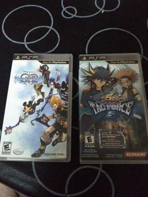 Juegos Psp Kindom Heart Y Yugioh Tf5