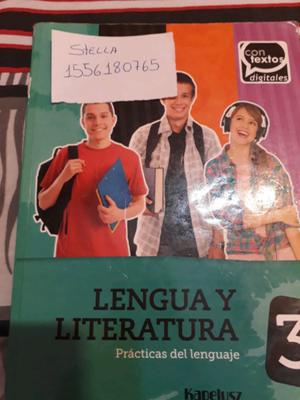 Lengua Y Literatura 3 Practicas De Lenguaje Con Antologia