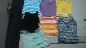 Lote De 6 Remeras Y 1 vestido Mujer Talle M