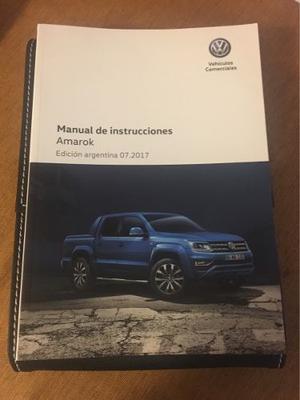 Manual De Instrucciones Amarok Ediciones  V6!