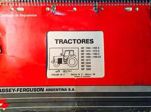 Manual De Repuestos Tractor Massey Ferguson 