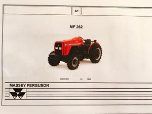 Manual De Repuestos Tractor Massey Ferguson 262 Di