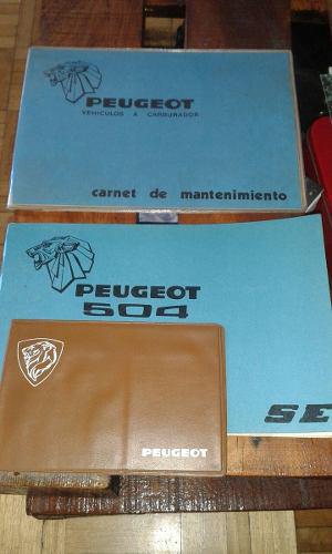 Manuales Y Folletos Originales De Peugeot  Excelentes!!