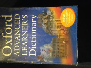 Oxford advanced dictionary