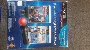 Paquete play station 3 move
