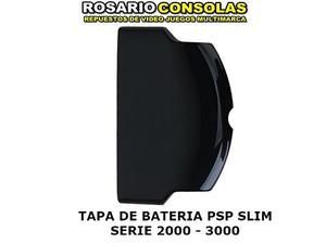 Tapa De Bateria De Psp Sony Serie Slim  Color N