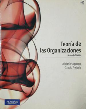 Teoría De Las Organizaciones 2ed - Pearson