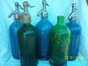 Vendo botellas de gaseosas antiguas, sifones antiguos