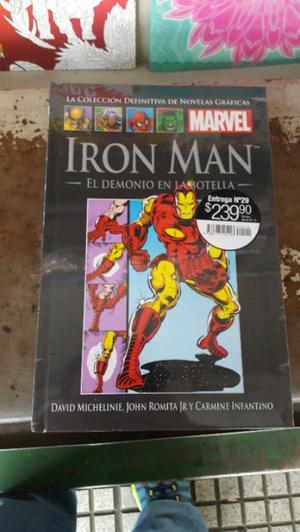 libro de comic coleccion salvat (ultima edicion) iron man