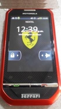 Celular Nextel Ferrari Limitado Iphone Touch Facebook
