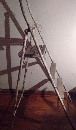 Escalera de hierro reforzada 4 escalones, 1,60 alto
