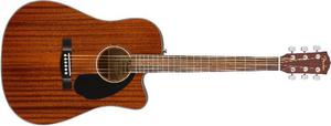 Fender Cd60 Sce Guitarra Electro Acustica Mahogany Full