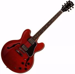 Guitarra Eléctrica Texas Tipo 335, Hh, Cherry Burst E60