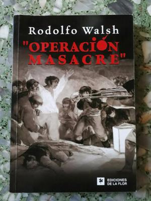 Libro Operación masacre