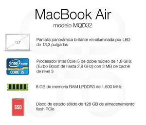 Macbook Air  (mqd32) Sellada