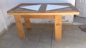 Mesa madera oferta