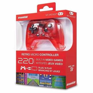 Mini Consola Arcade Micro Controller 220 Juegos Caballito