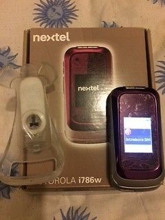 Nextel I787w Flip Tapa En Caja Antena Interna Camara Radio