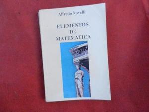 Novelli Elementos De Matemáticas