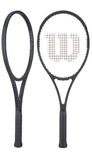 Raqueta Tenis Wilson Pro Staff 97 Cv Black Cuerda Y Antiv