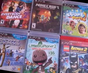 Vendo juegos para ps3 y kit move