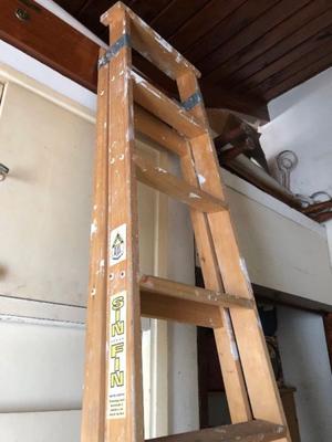 escalera de madera 10 escalones