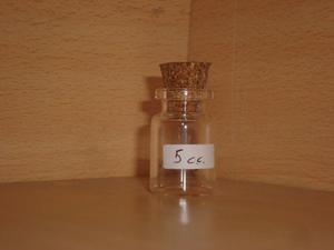 Botellitas Mini Vidrio 5cc Con Corcho Souvenirs