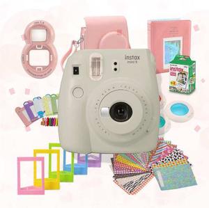 Camara Fuji Instax Mini 9 + Funda Y Accesorios! + 40 Fotos