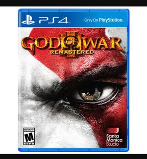 God of war 3. Ps4 remasterizado