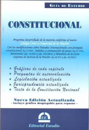 Guía De Estudio Constitucional