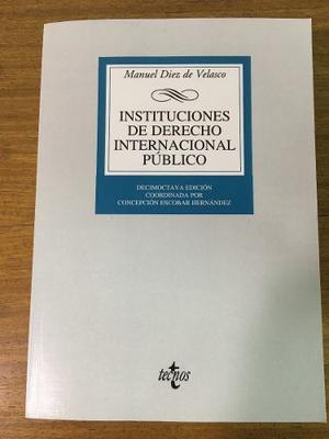 Instituciones De Derecho Int. Publico. Diez De Velasco. Ldj