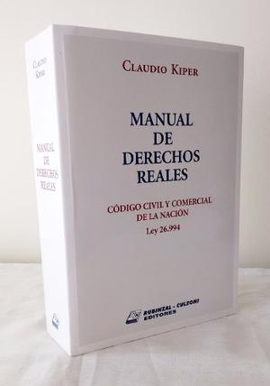 Kiper, Manual De Derechos Reales - Cblibros -