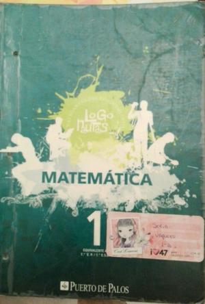 Libro de matemáticas