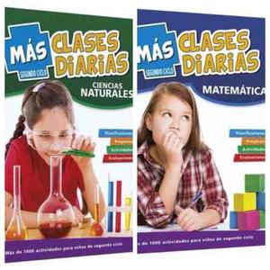 Oferta 2 Libros Más Clases Diarias Naturales Matematicas