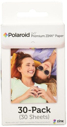 Papel Fotografico Polaroid Zink 2x3 Snap-zip - 30 Hojas