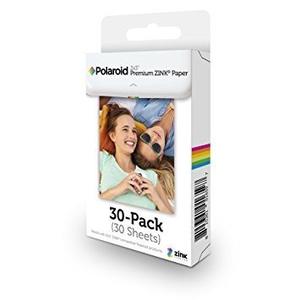 Papel Fotografico Premium Polaroid Zink 2x3 Snap 30 Hojas