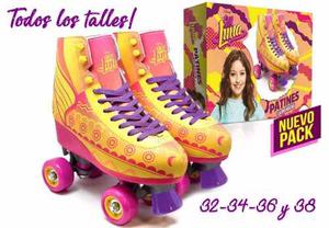 Patines Soy Luna-talle 32 Al 38 -envío Gratis